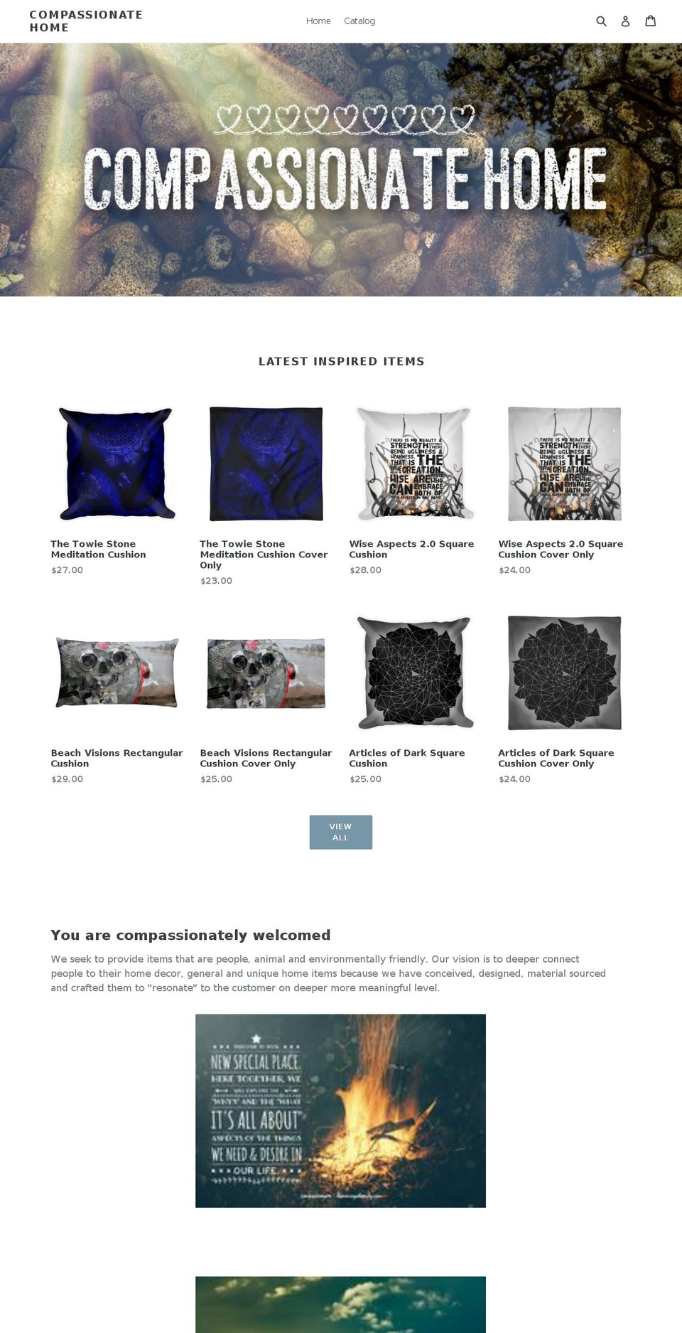 compassionatehome.com — Shopify storefront screenshot