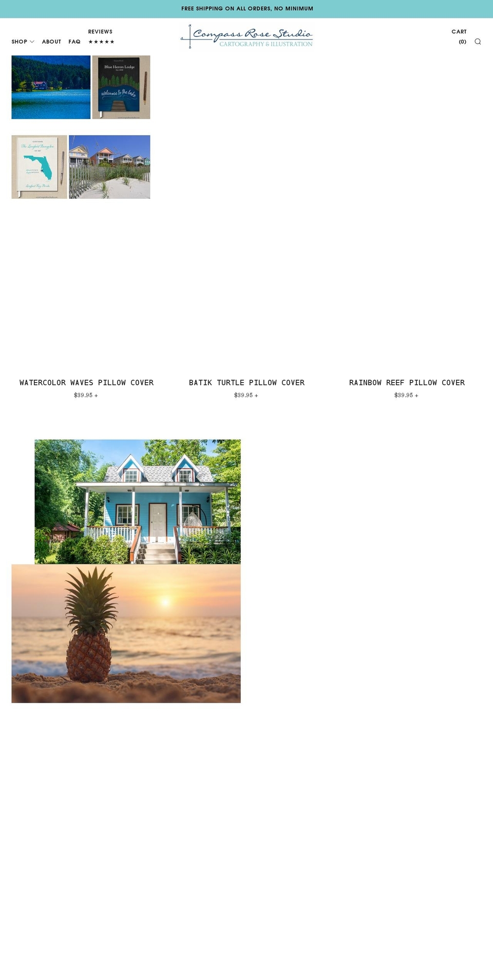 compassrosestudio.com shopify website screenshot
