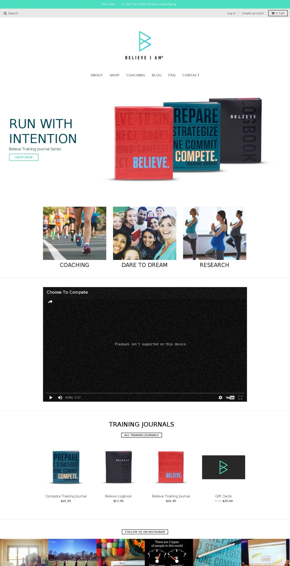 competejournal.com shopify website screenshot