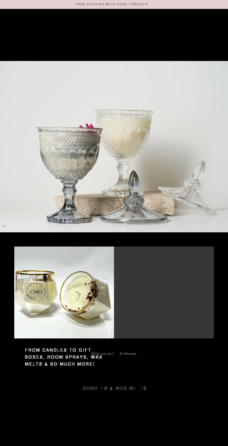 completemygift.com shopify website screenshot