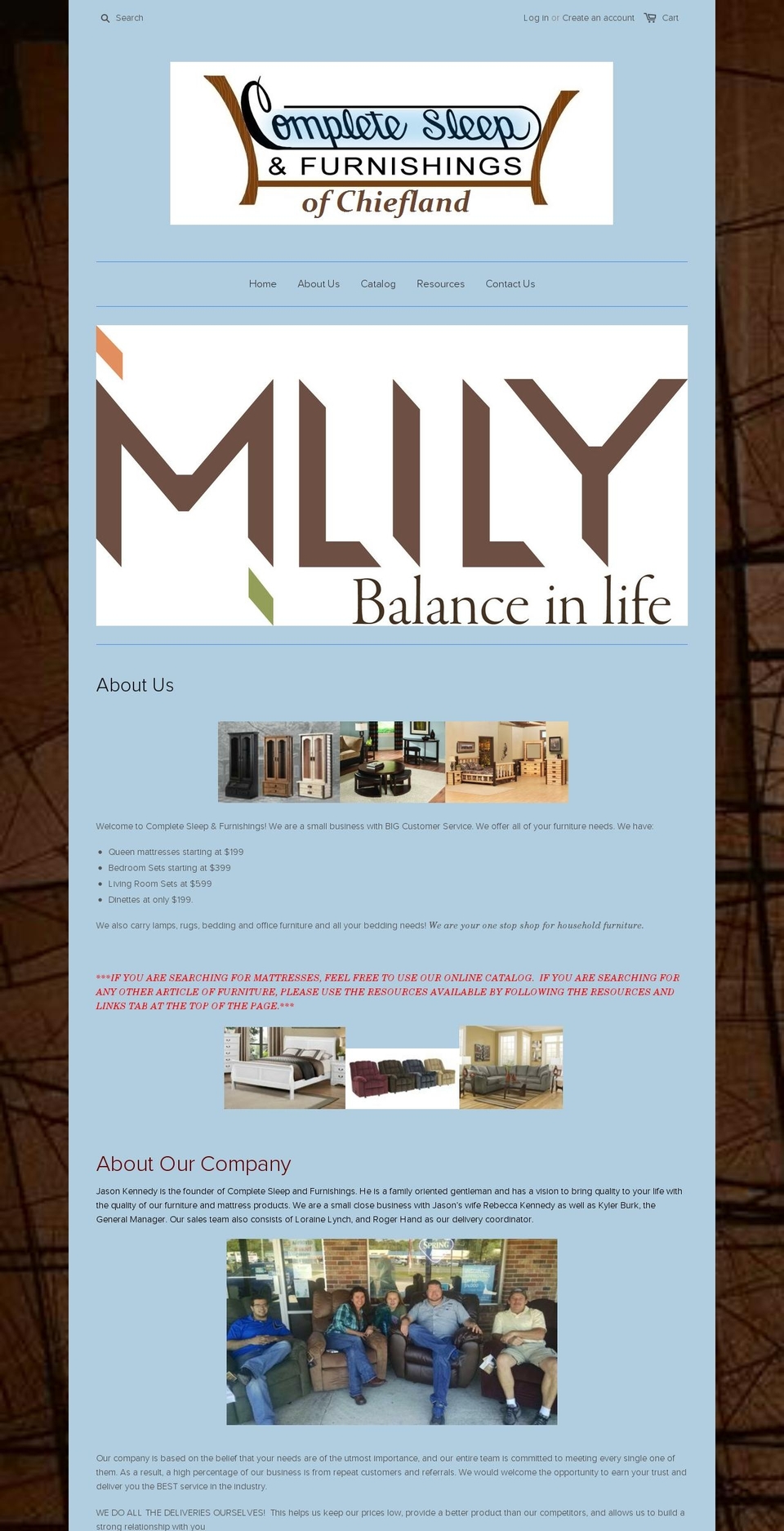 completesleepxpress.com shopify website screenshot