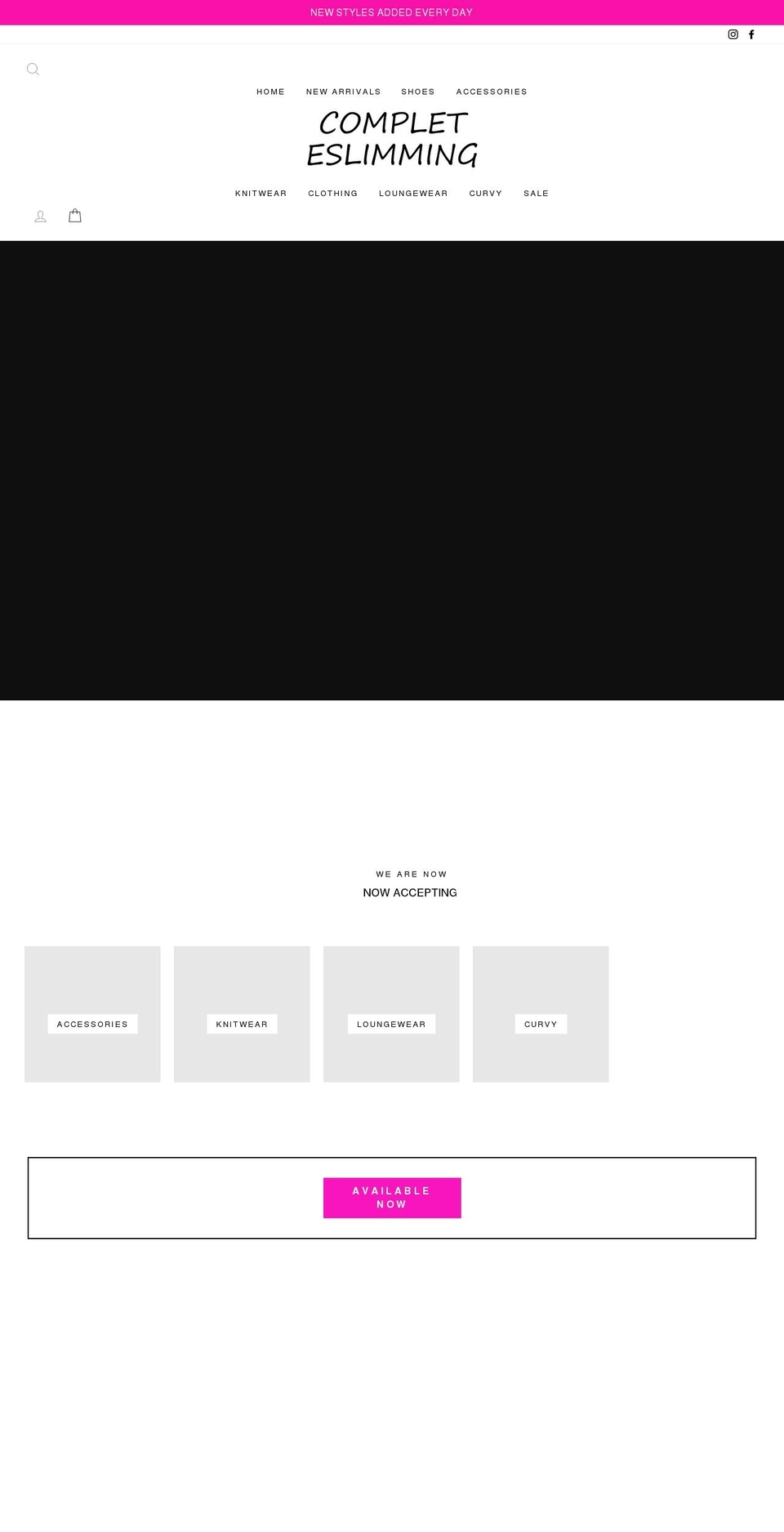 completeslimming.com shopify website screenshot
