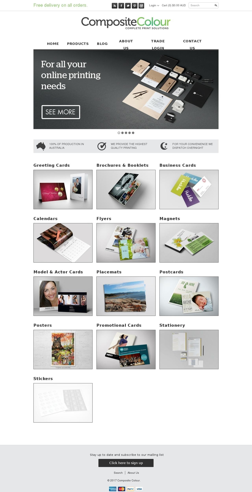 compositecolour.com.au shopify website screenshot