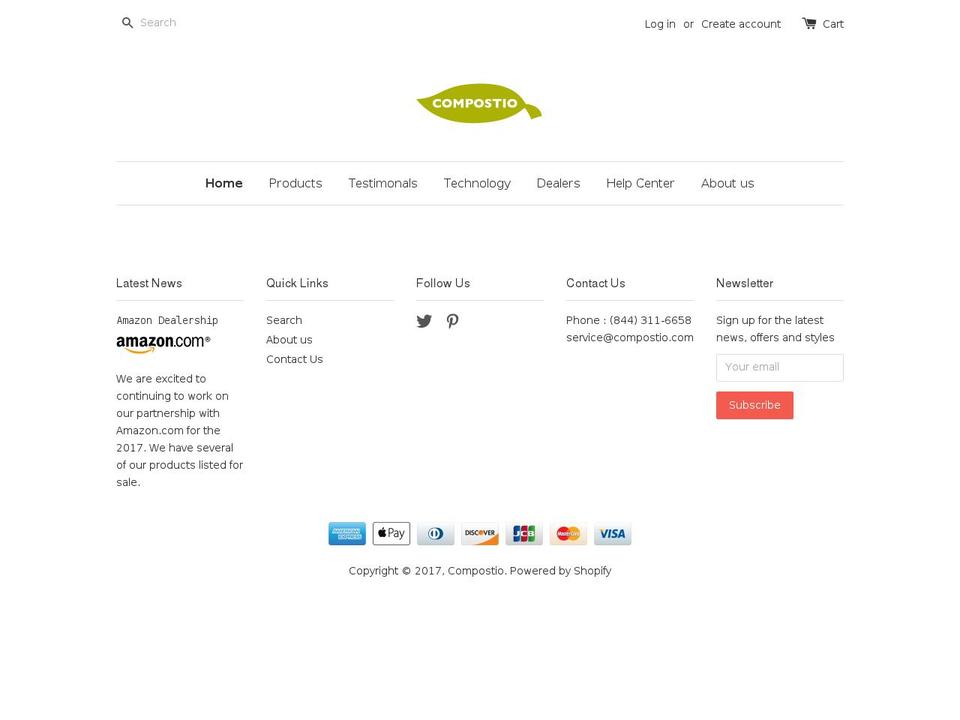 composteeo.com shopify website screenshot