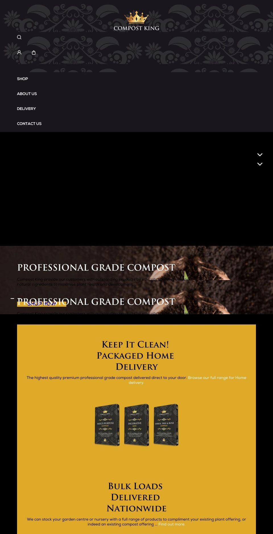 compostking.com shopify website screenshot