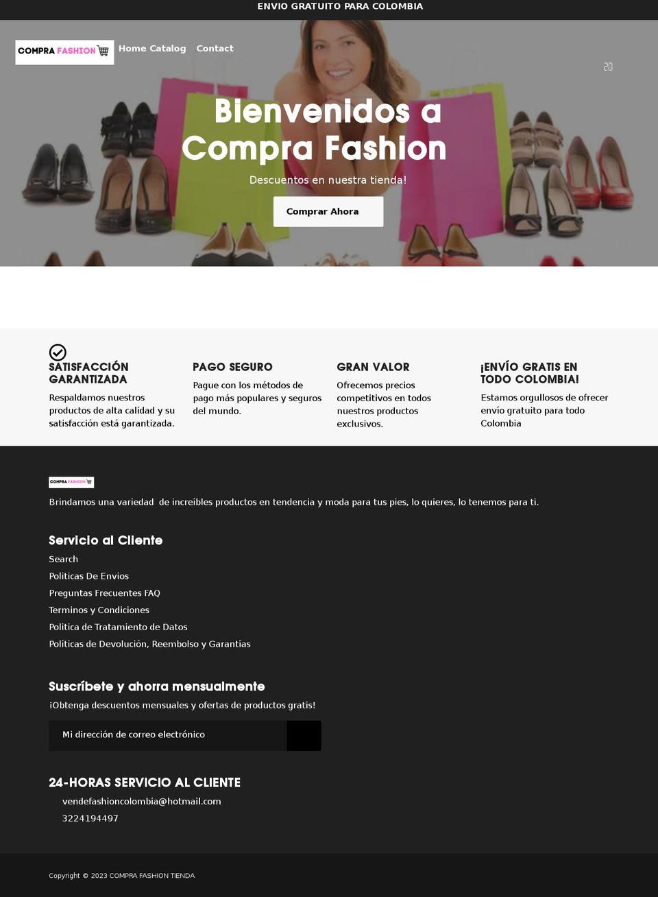 Plantilla cod Shopify theme site example comprafashion.com