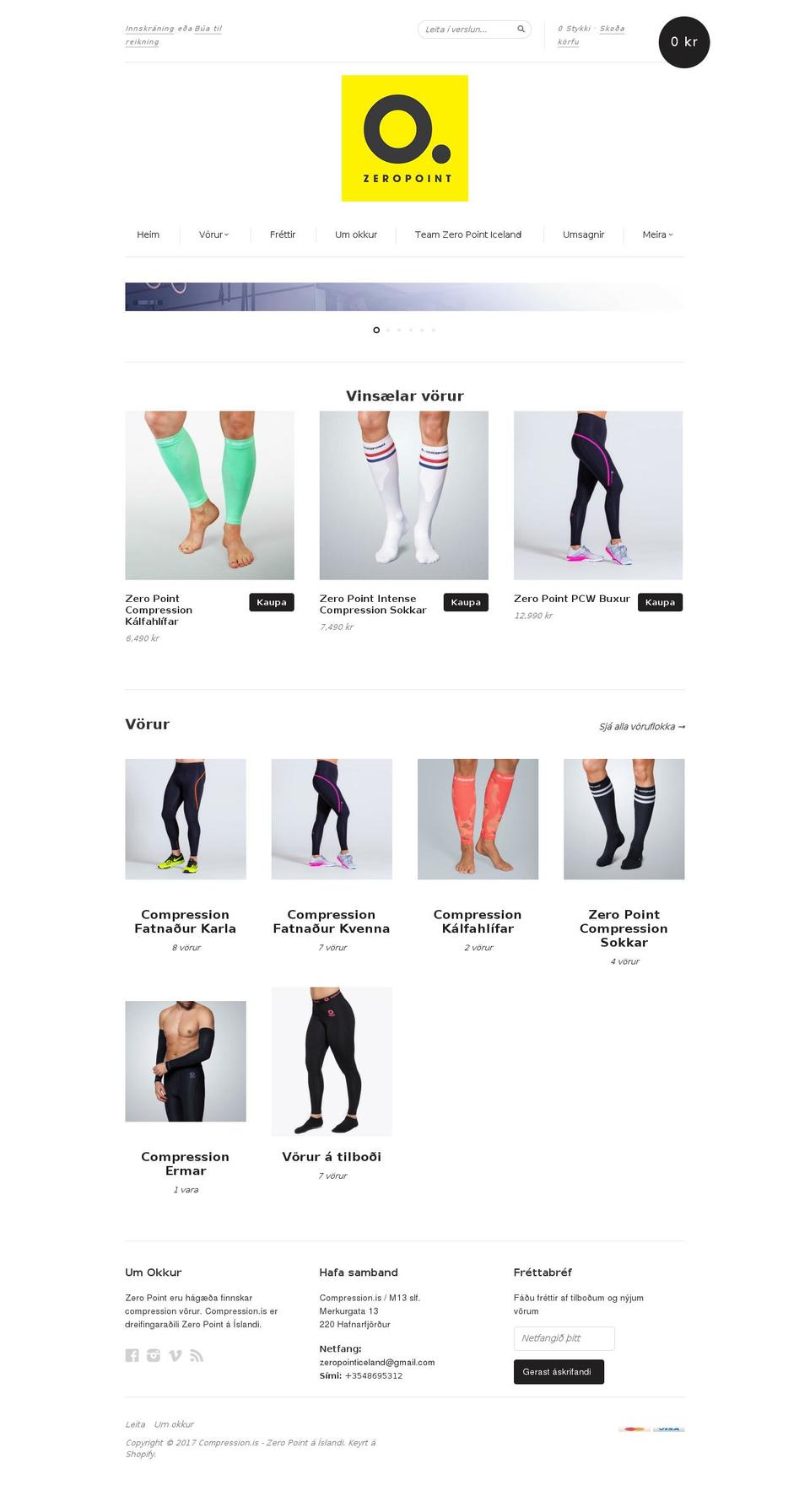 new-standard Shopify theme site example compression.is