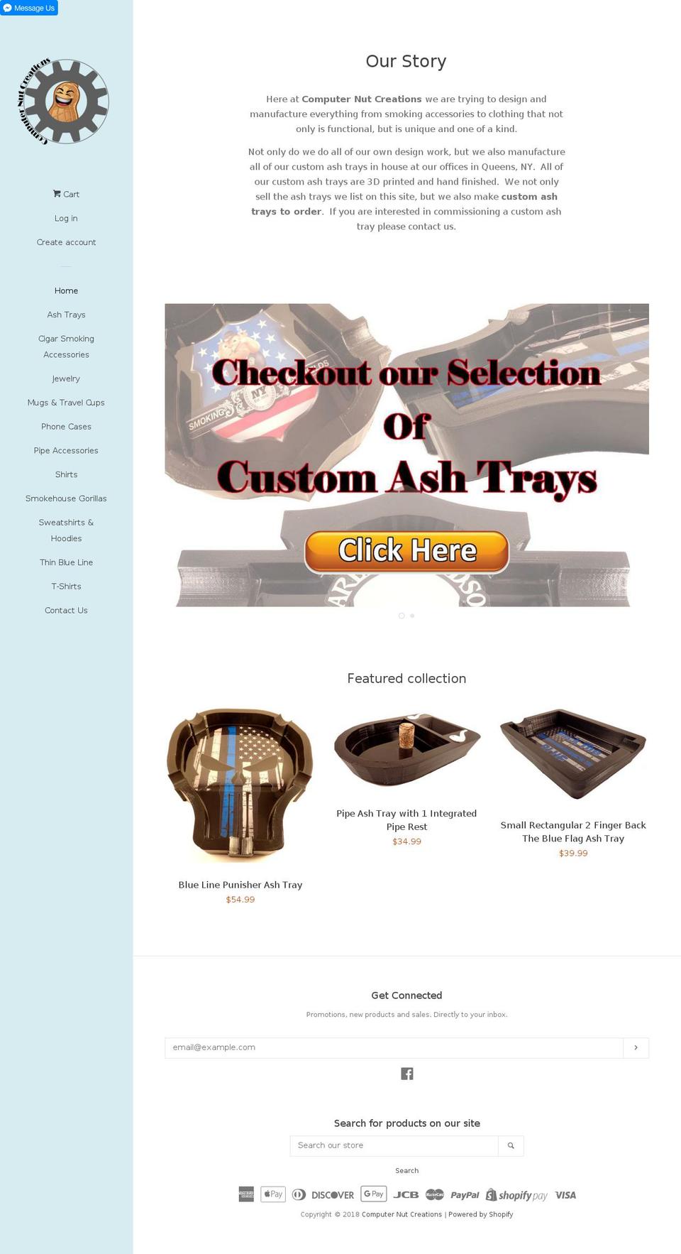 computer-nut.com shopify website screenshot