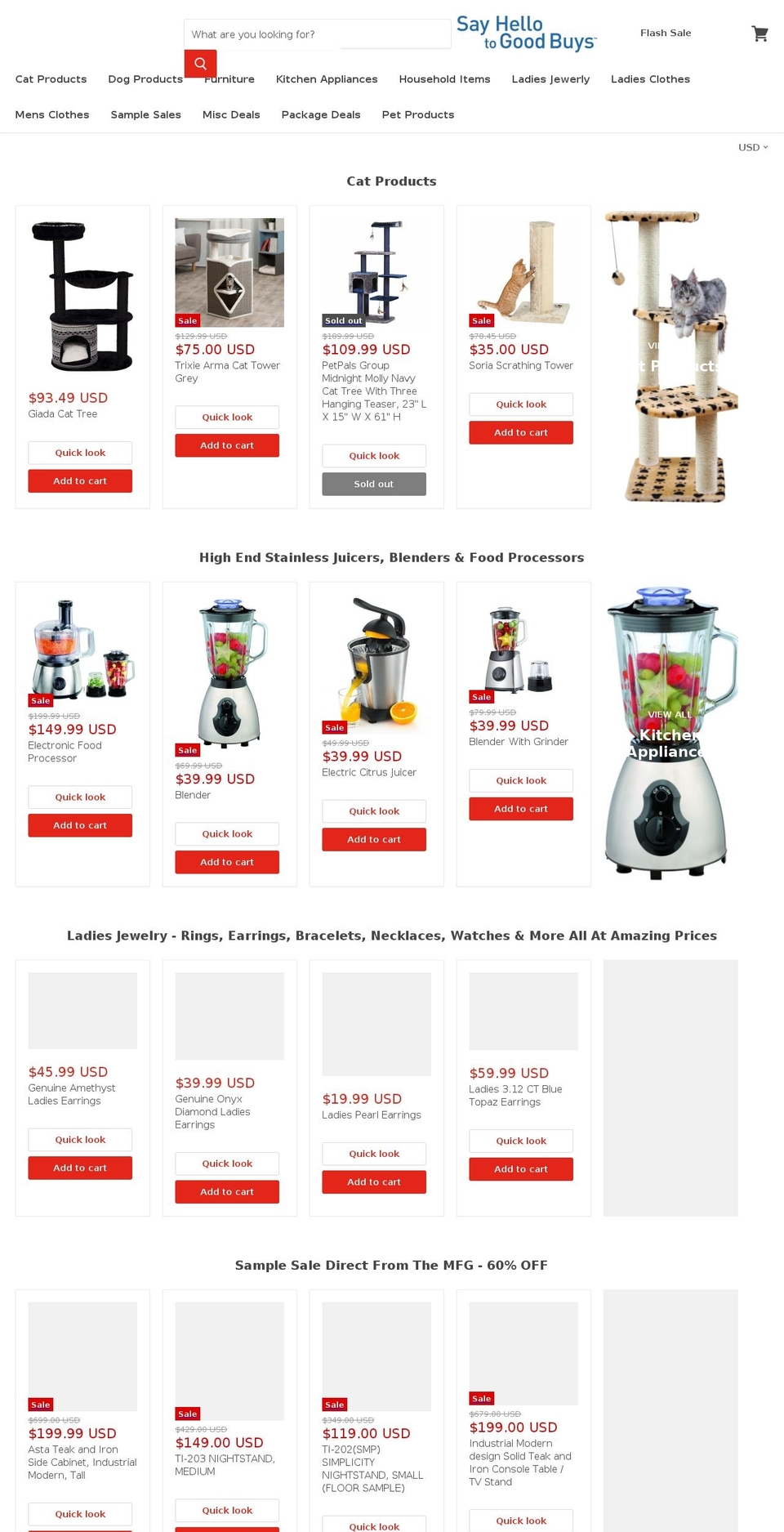 FLASHSALEUSA.COM Shopify theme site example computer.ca