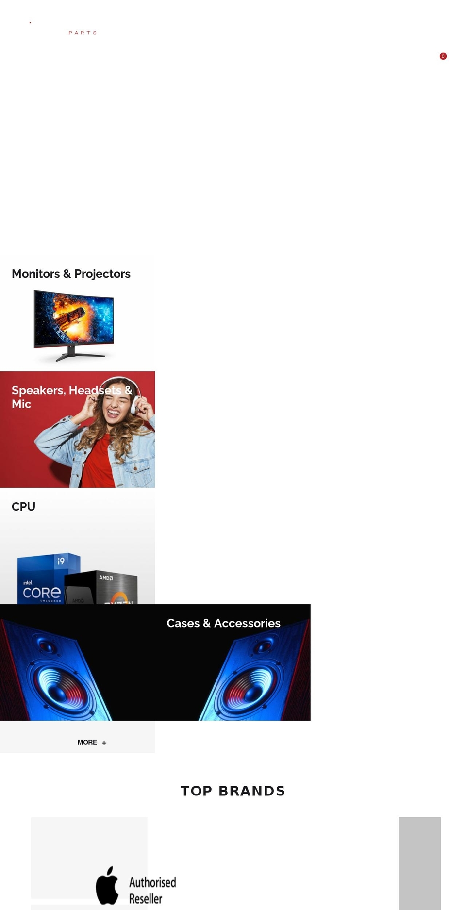 computerparts.net.au shopify website screenshot
