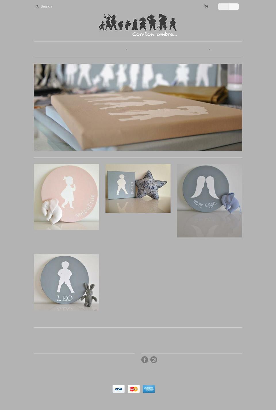 comtonombre.com — Shopify storefront screenshot