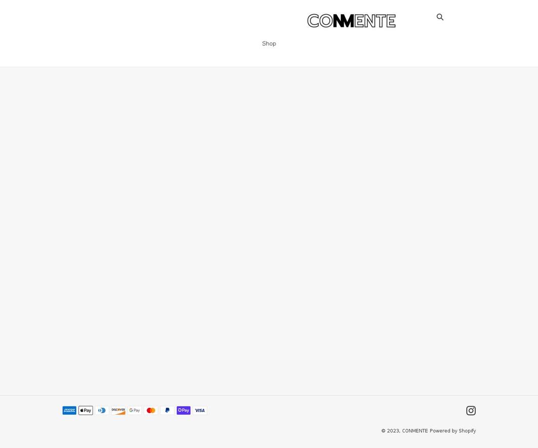 con-mente.com shopify website screenshot