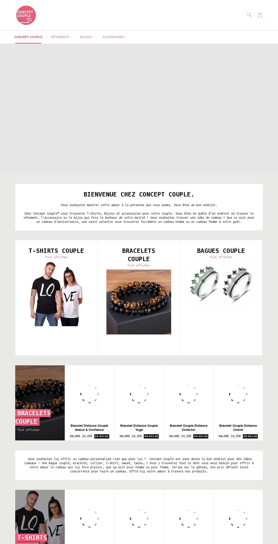 concept-couple.com shopify website screenshot