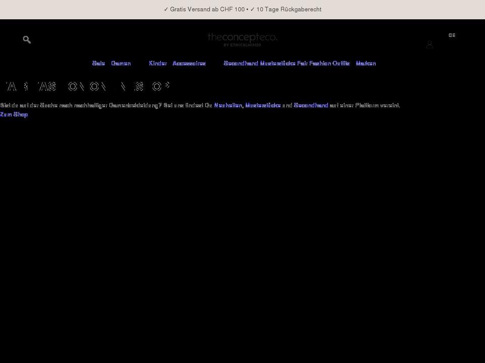 concepteco.ch shopify website screenshot