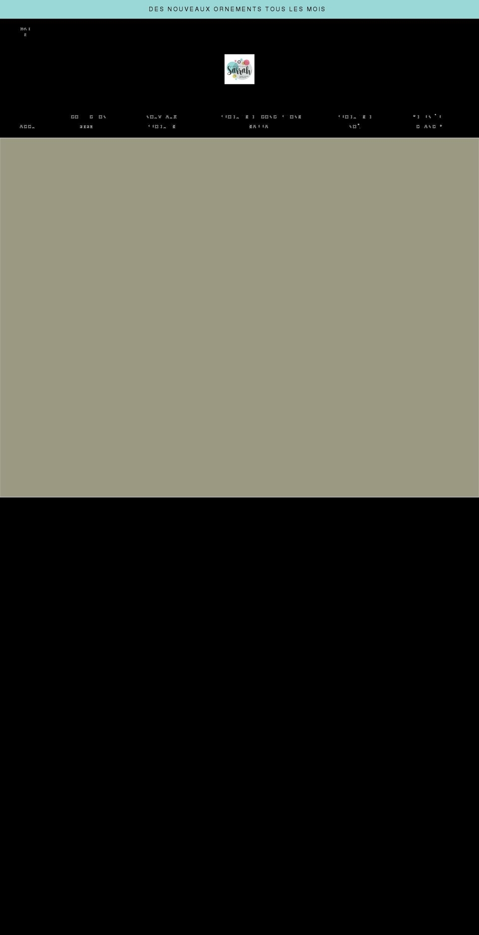 conceptionssarrah.com shopify website screenshot