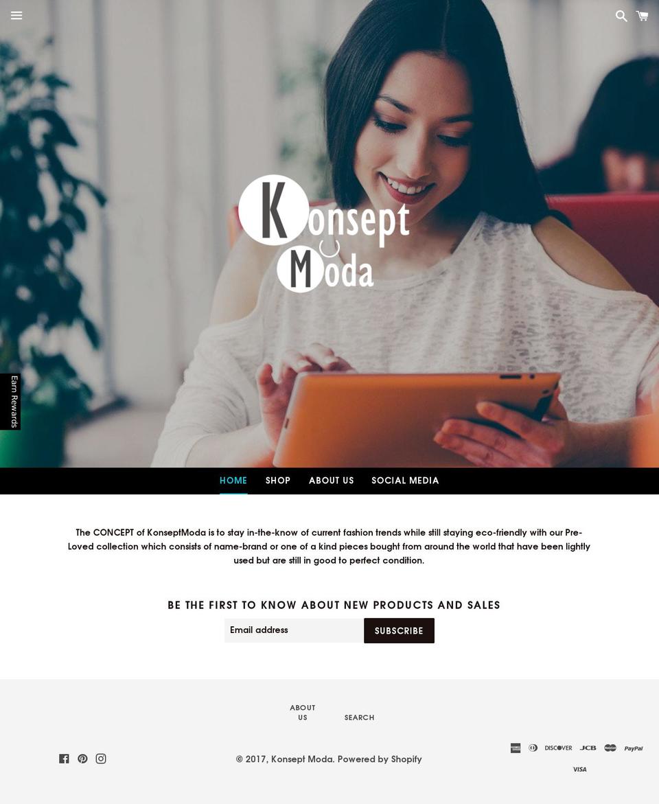 conceptmoda.com shopify website screenshot