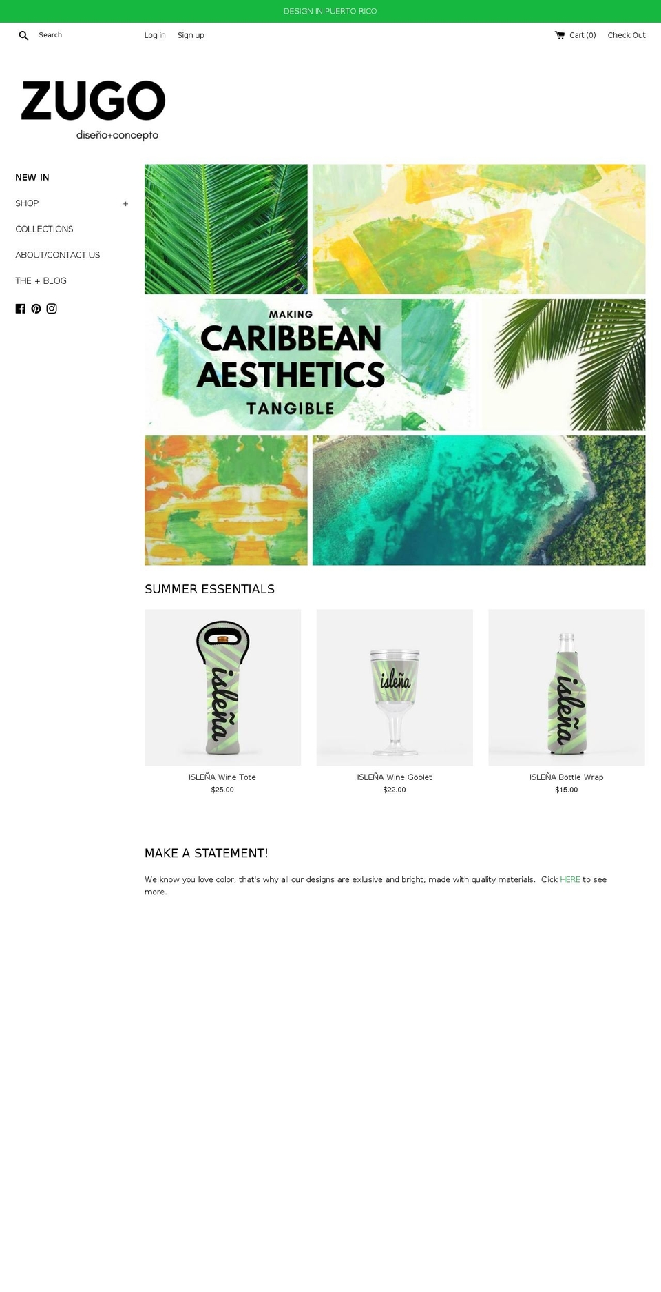 conceptozugo.com shopify website screenshot