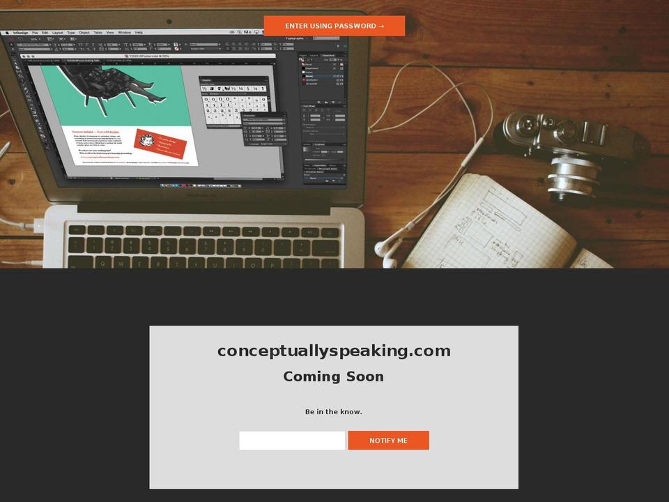 conceptuallyspeaking.com shopify website screenshot