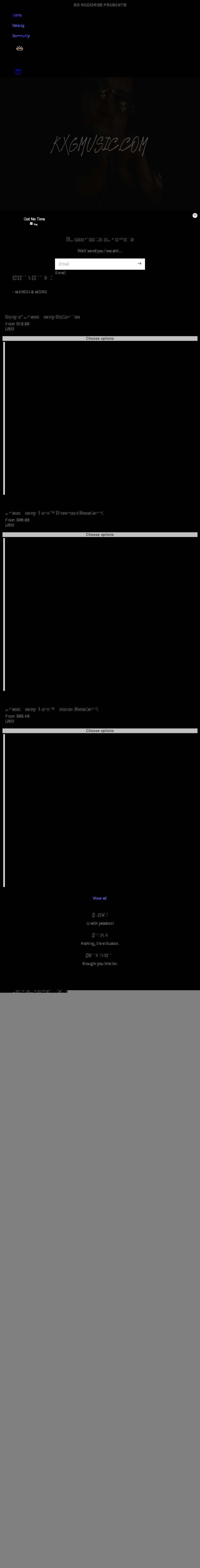 concerntee.com shopify website screenshot