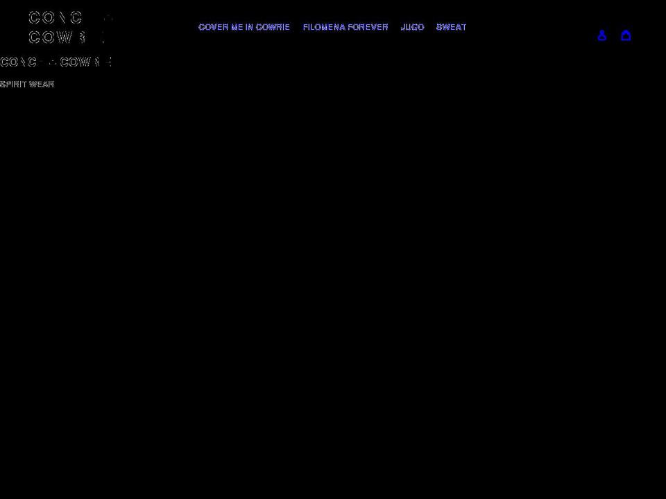 conchcowrie.com shopify website screenshot