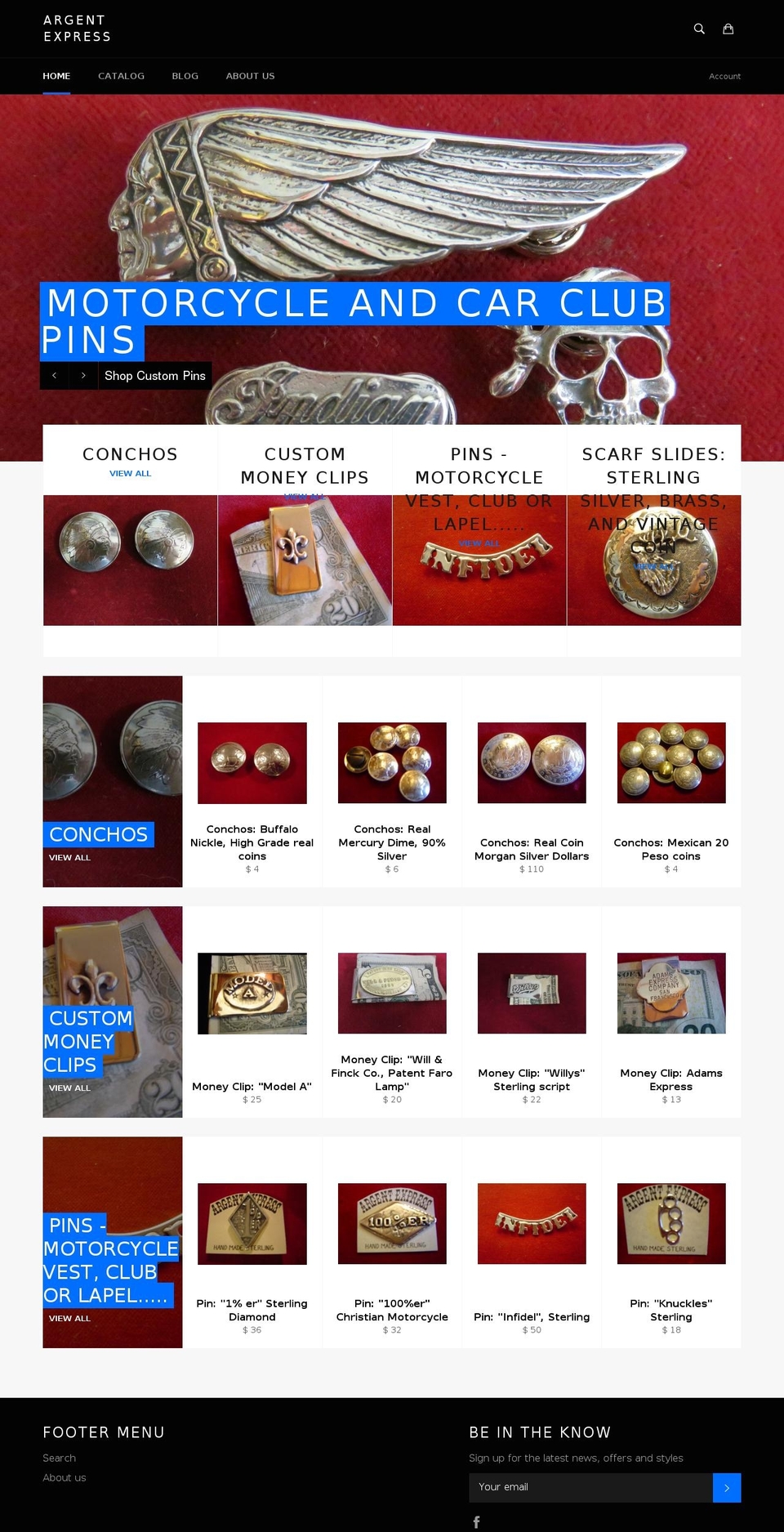 conchosmithsargentexpress.com shopify website screenshot