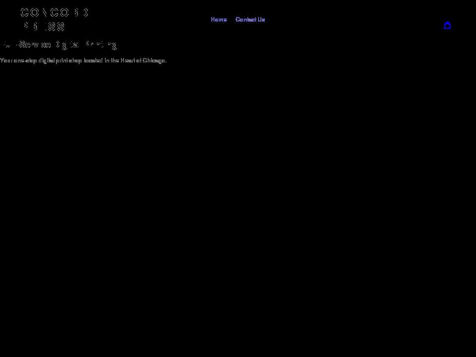 concord-press.com shopify website screenshot