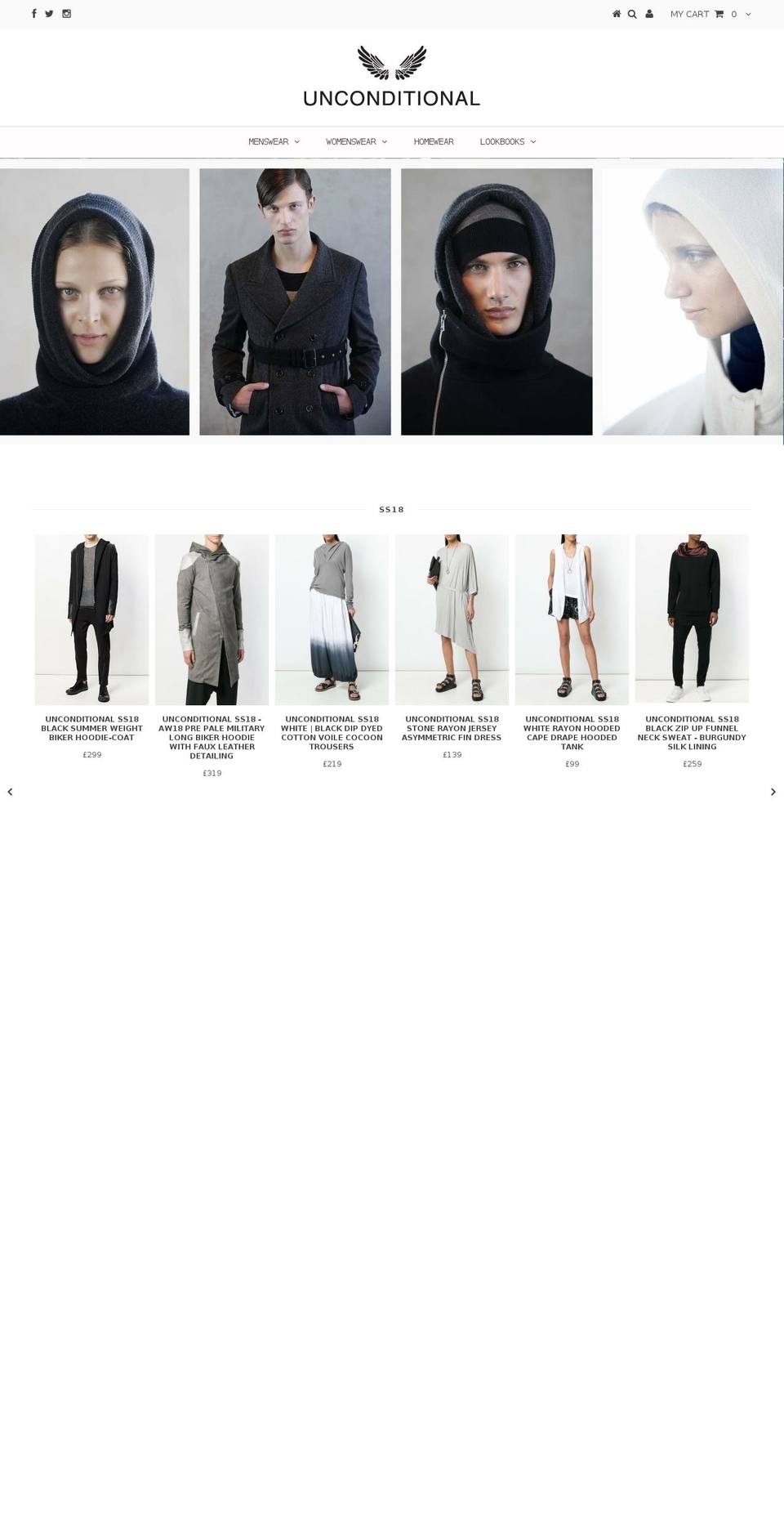 concretelondon.com — Shopify storefront screenshot