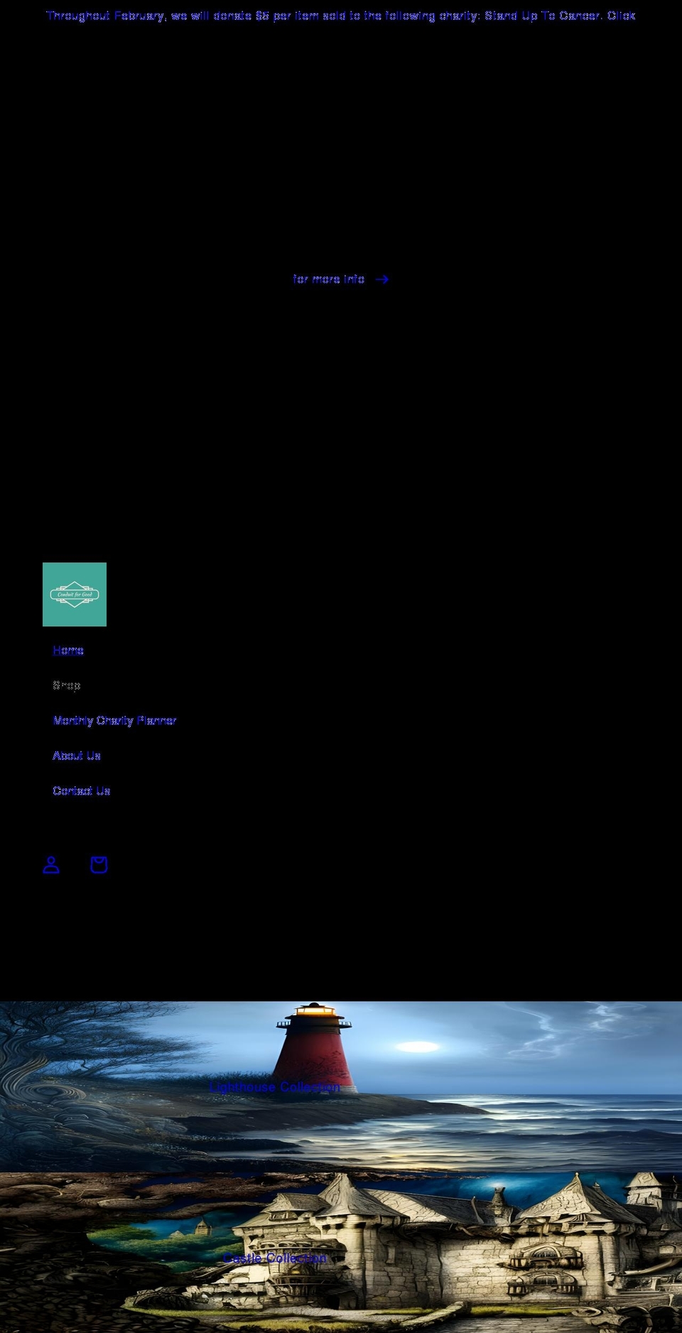 conduitforgood.com shopify website screenshot