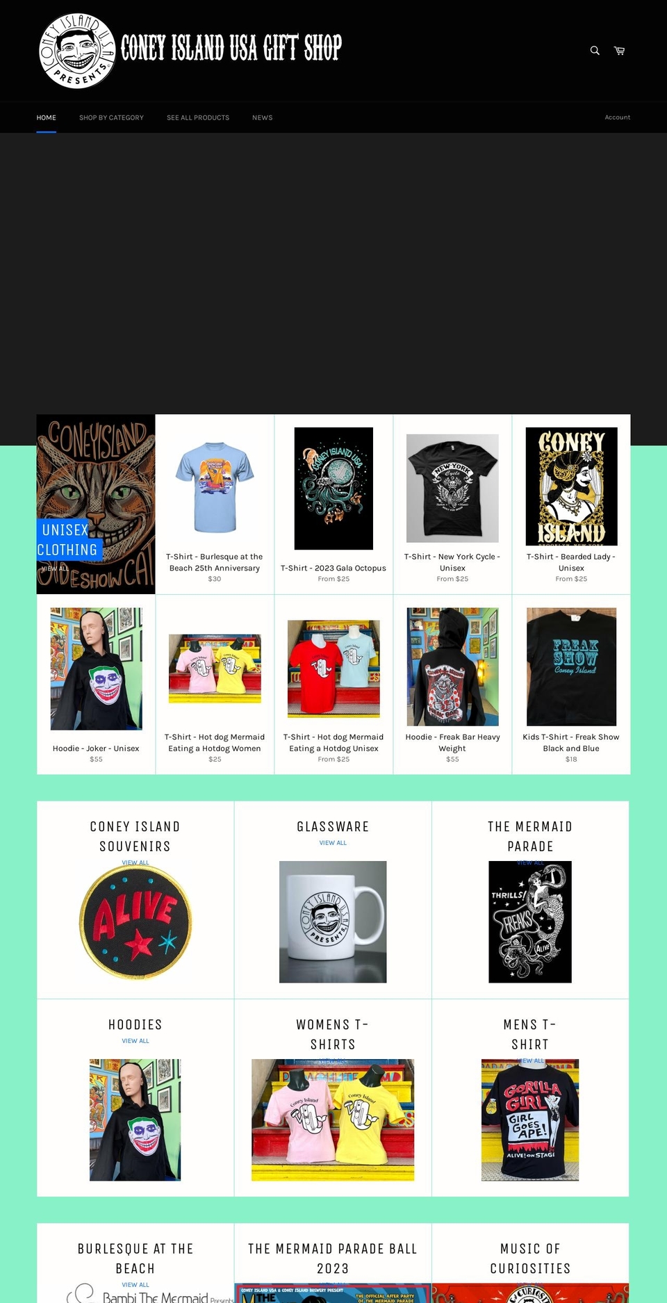 coney-island-usa.myshopify.com shopify website screenshot