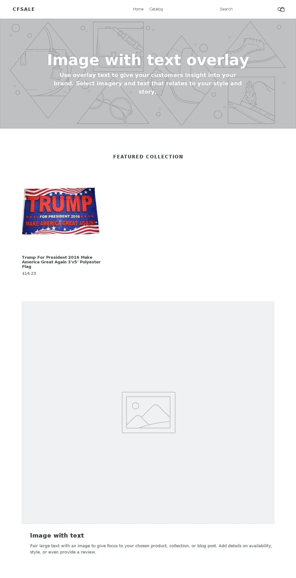 confederateflagsale.com — Shopify storefront screenshot