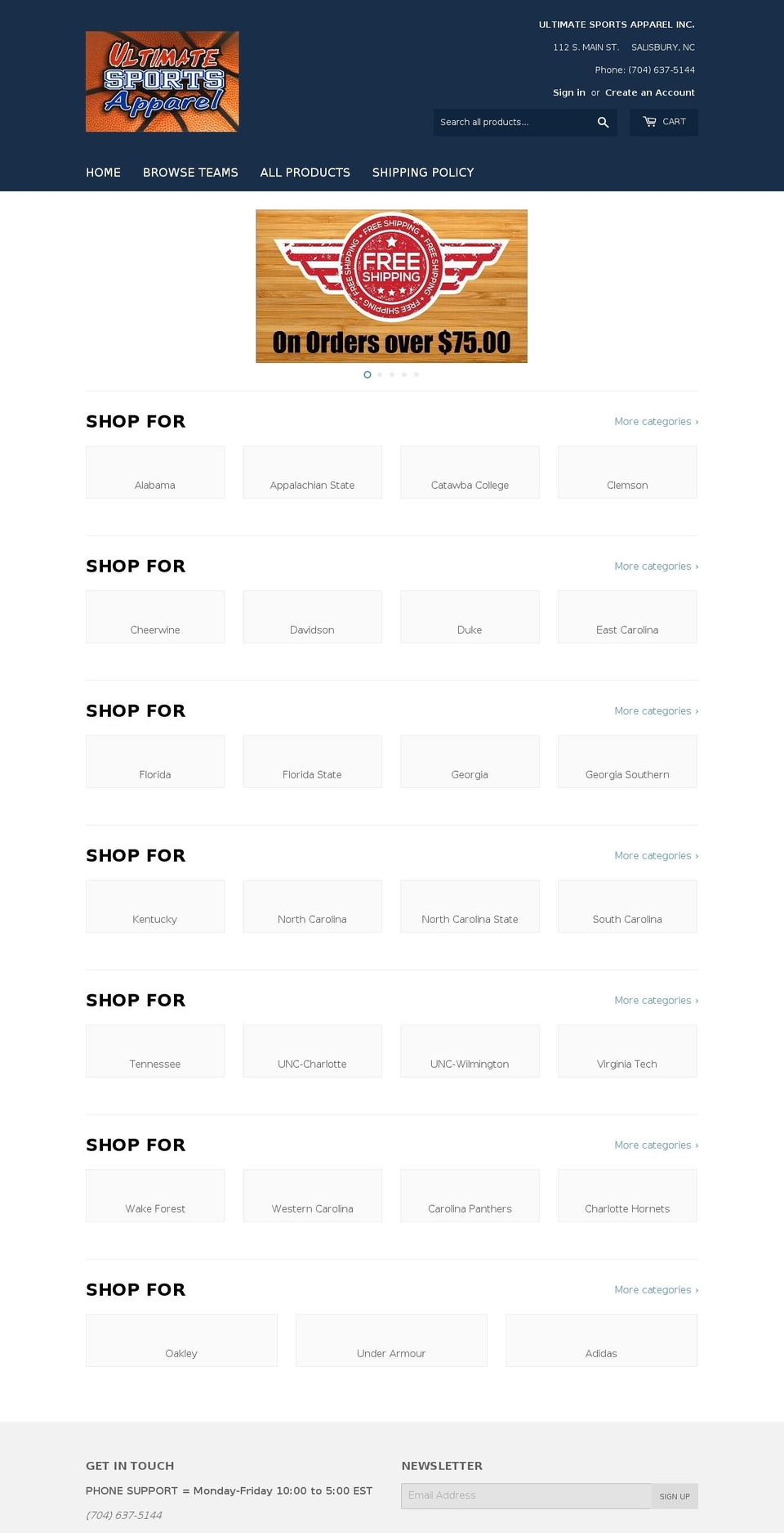 conferencewear.com shopify website screenshot