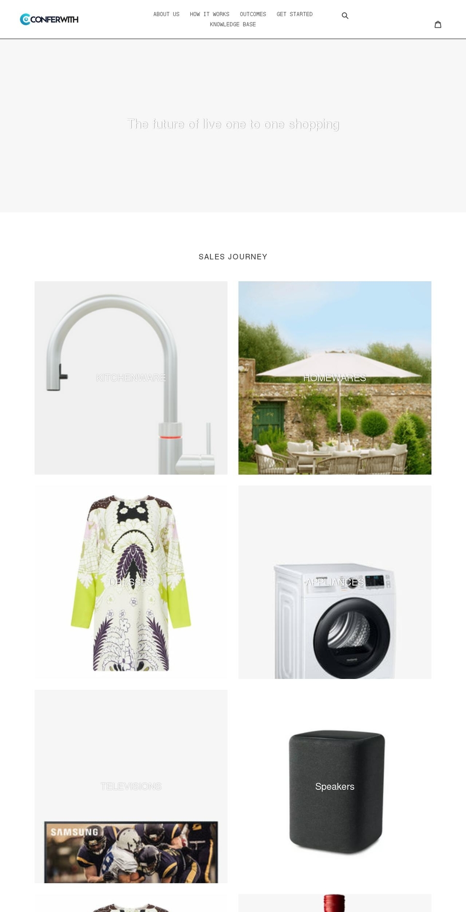 conferwith.net shopify website screenshot