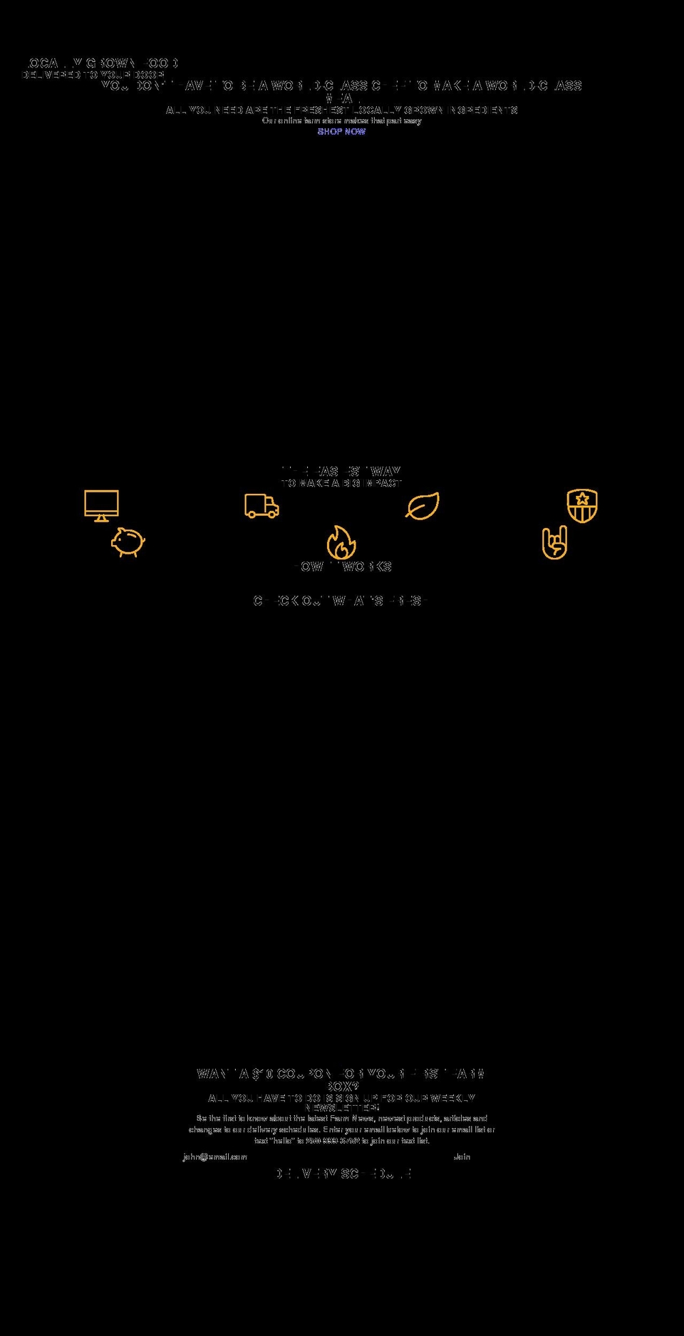 confluencefarms.ca shopify website screenshot