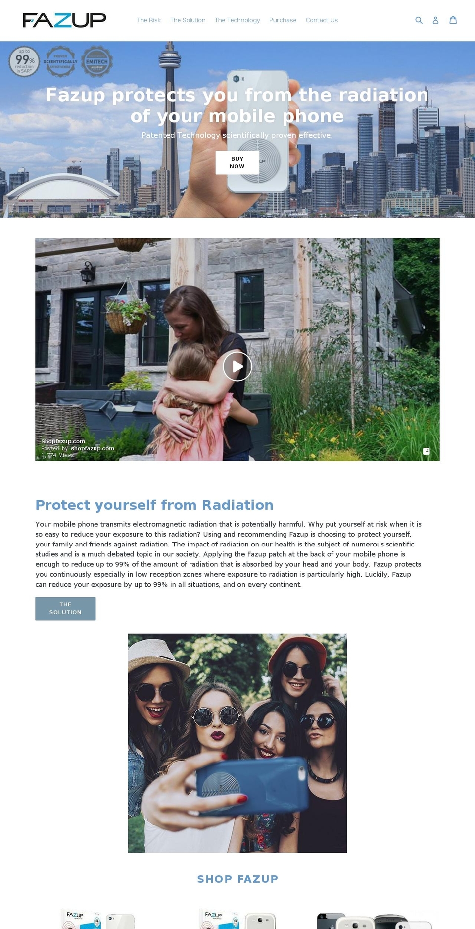 connectedsafely.com — Shopify storefront screenshot