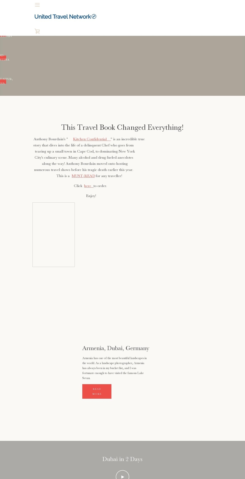 connectingtravellers.net shopify website screenshot