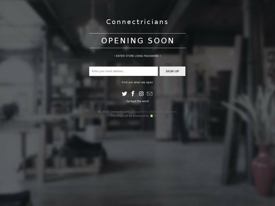 connectricians.com — Shopify storefront screenshot