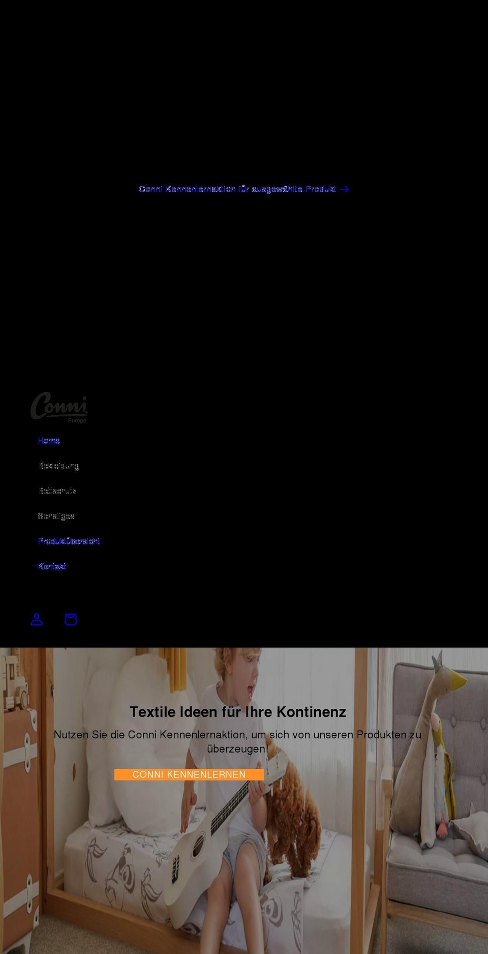 conni.shop shopify website screenshot