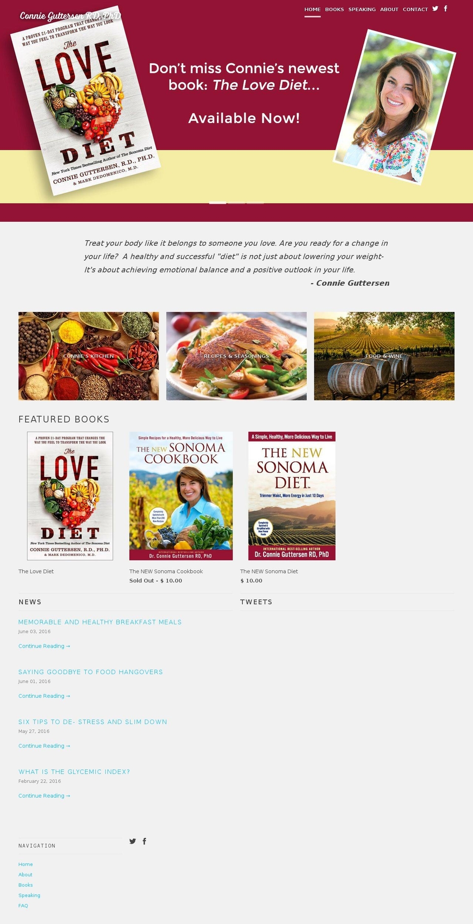 connieguttersenrdphd.com — Shopify storefront screenshot