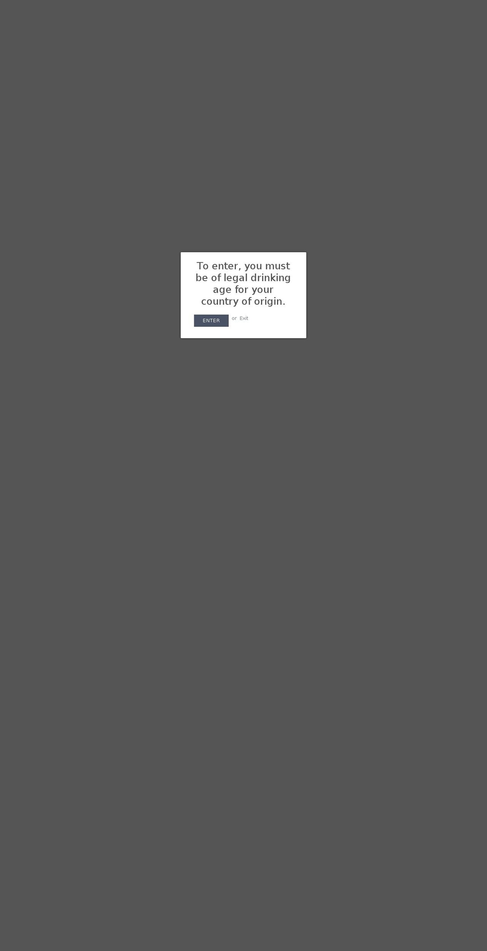 conniptiongin.com shopify website screenshot