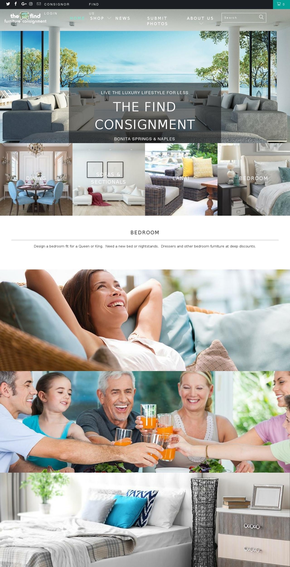 consignforme.com — Shopify storefront screenshot