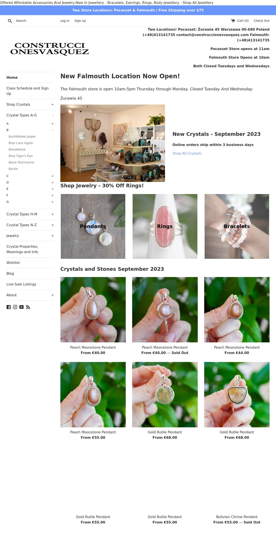 construccionesvasquez.com shopify website screenshot