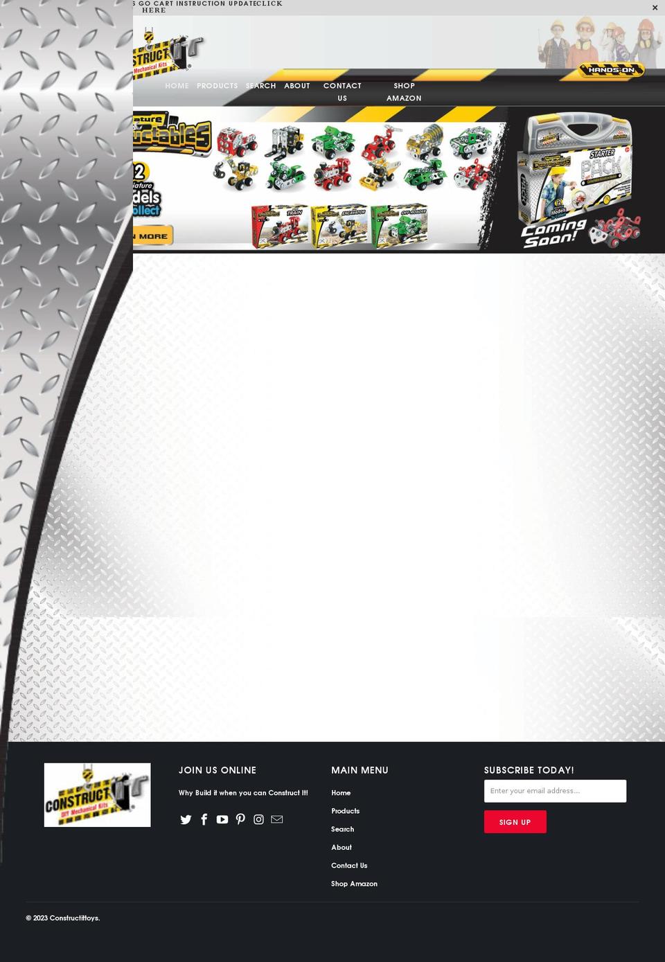 constructittoys.com shopify website screenshot