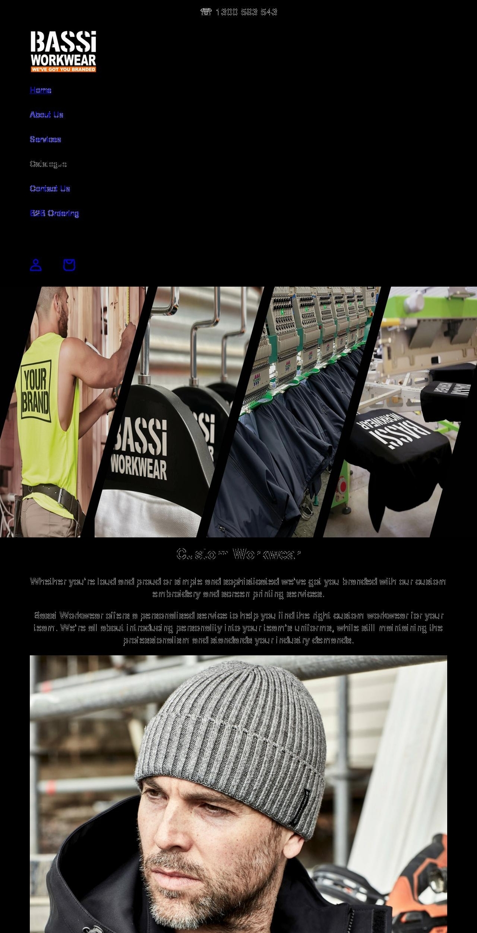 constructwearaustralia.com.au shopify website screenshot