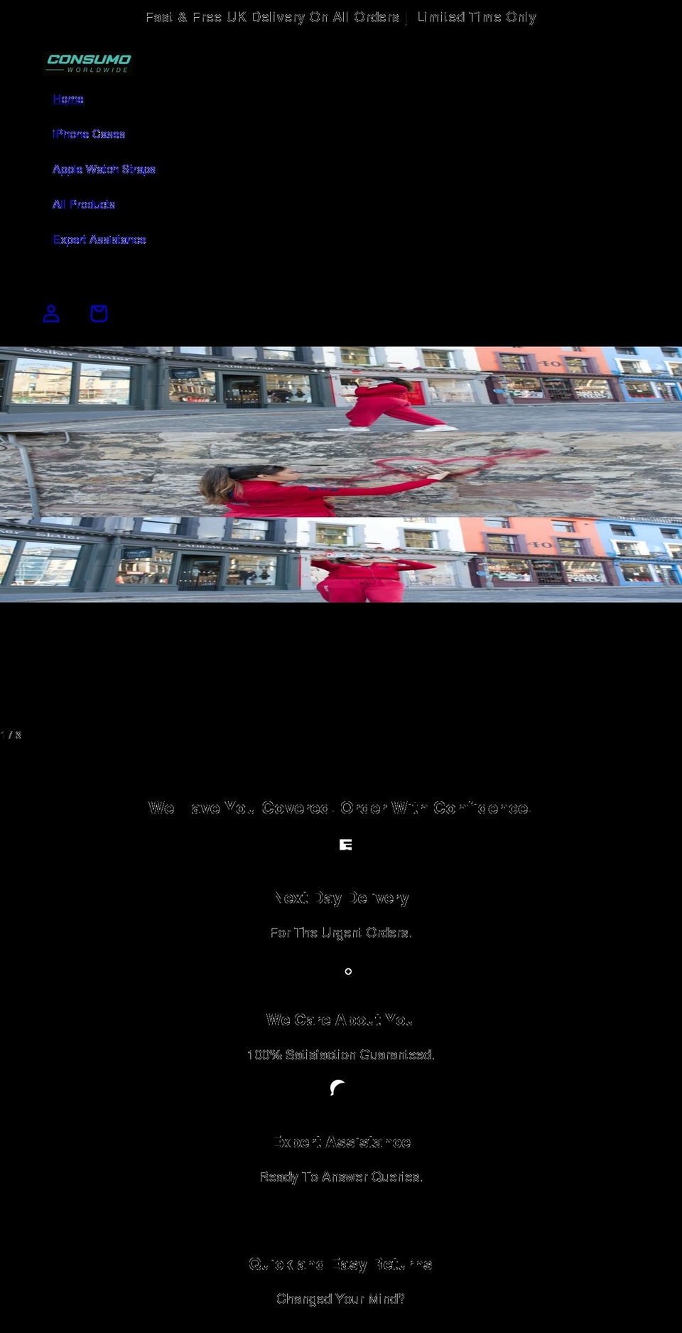 consumoworldwide.com shopify website screenshot