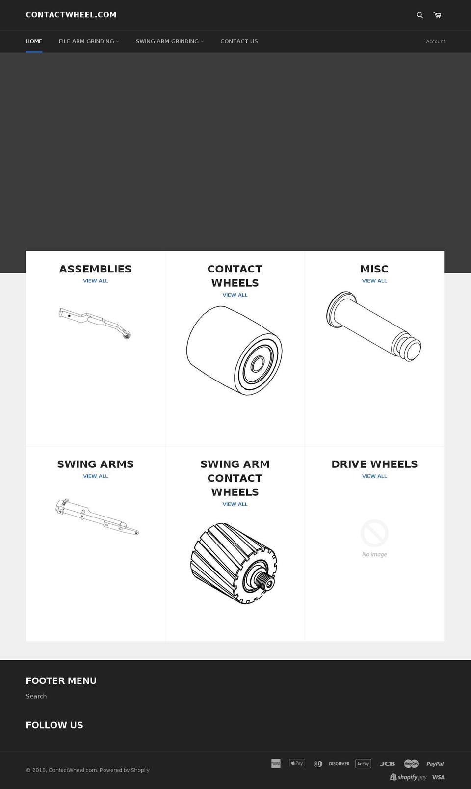 contactwheel.com shopify website screenshot