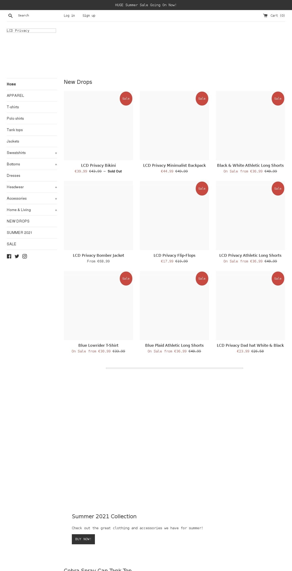 contadorcampinas.com shopify website screenshot