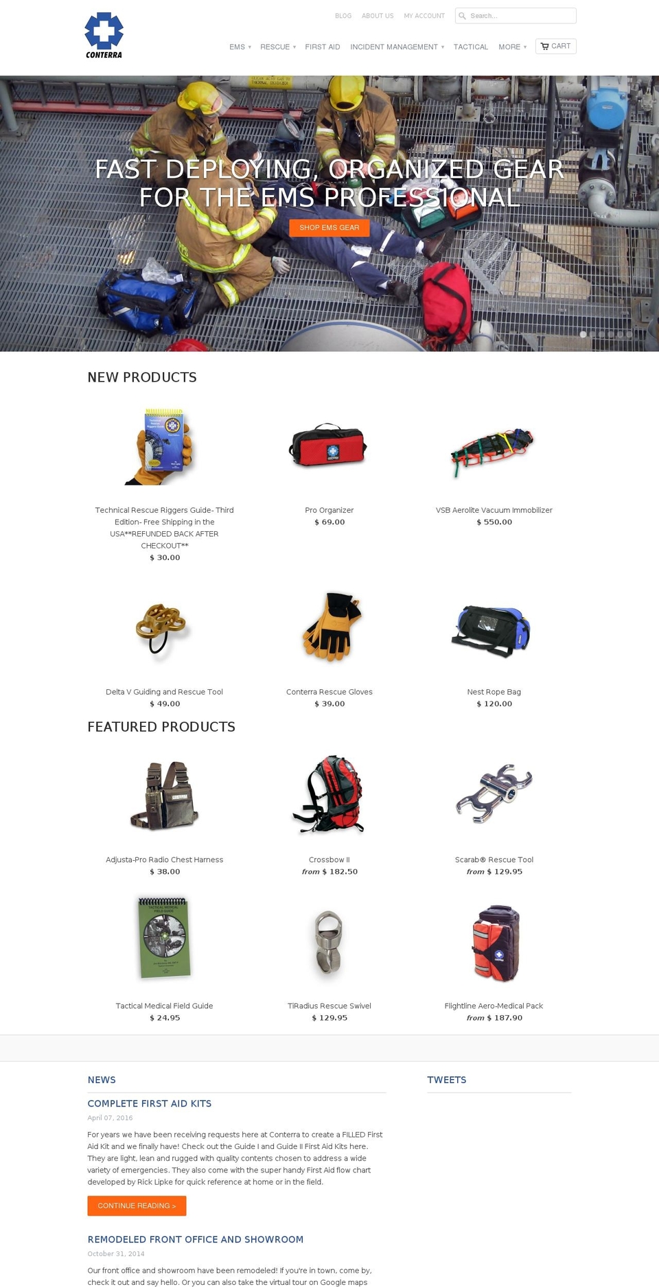 conterrastore.com — Shopify storefront screenshot