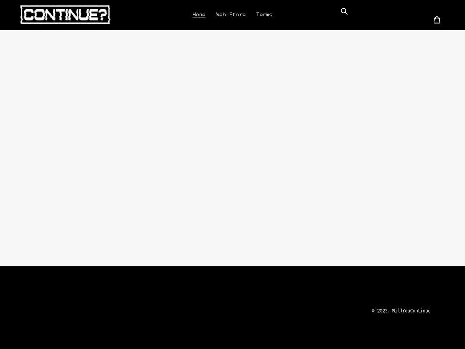continue305.com shopify website screenshot