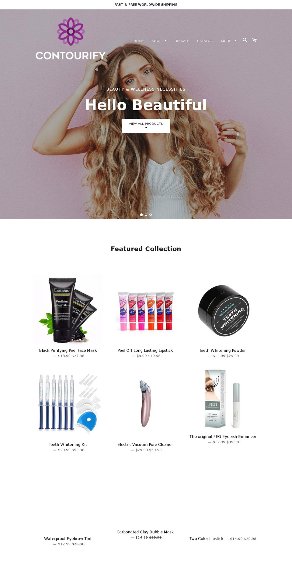 contourify.com — Shopify storefront screenshot