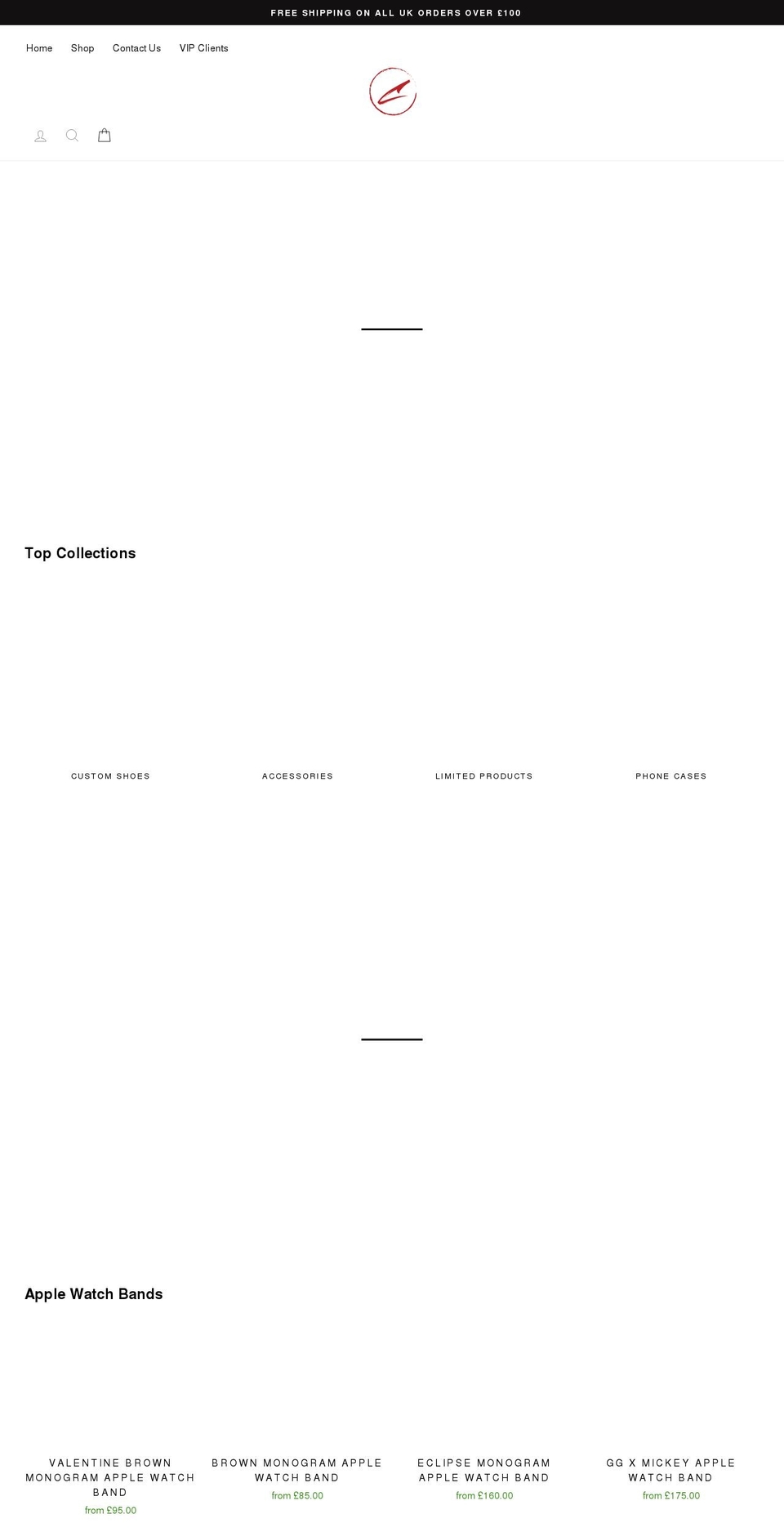 convertedkicks.com — Shopify storefront screenshot